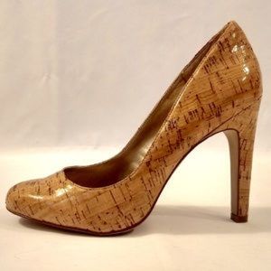 🎉 The Limited Cork Print Heels - RARE! size 8.5